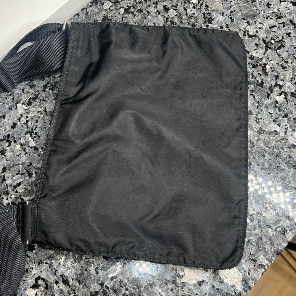 Prada Zip Top Lightweight Adjustable Single Compa… - image 7